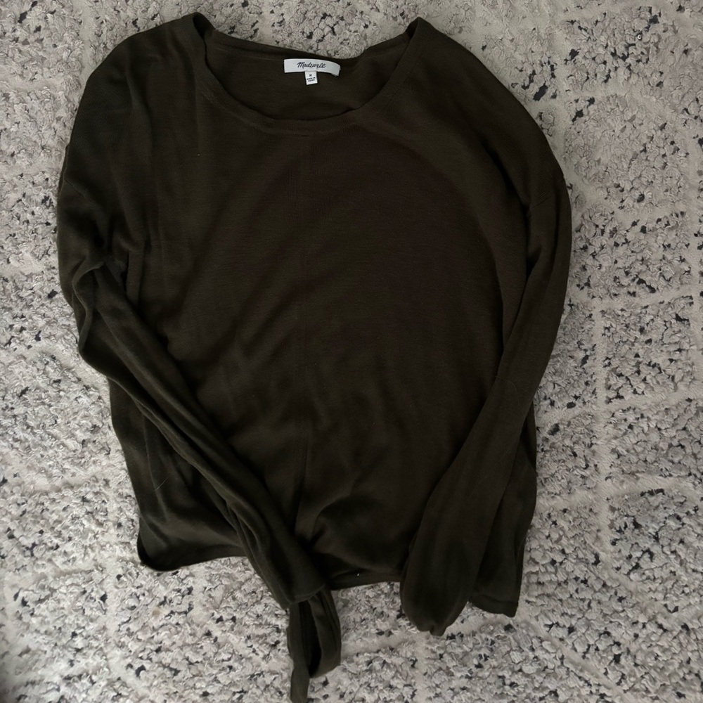 Madewell Women's Olive Green Top